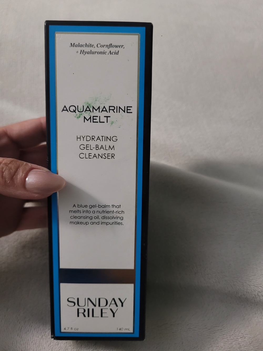 Sunday Riley Aquamarine Melt Hydrating Gel-Balm Cleanser — New